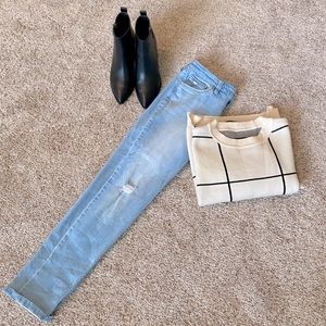 White House | Black Market Girlfriend Jeans